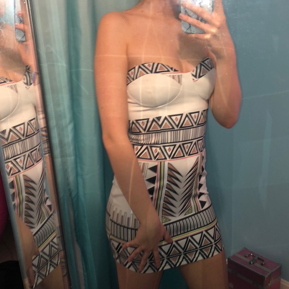 Tight tribal dress